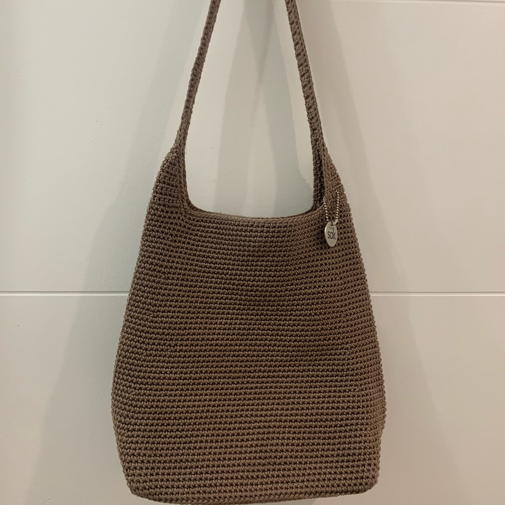 The Sak crochet shoulder bag